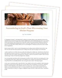 A thumbnail of a free printable Bible lesson for women about surrendering to God's plan.